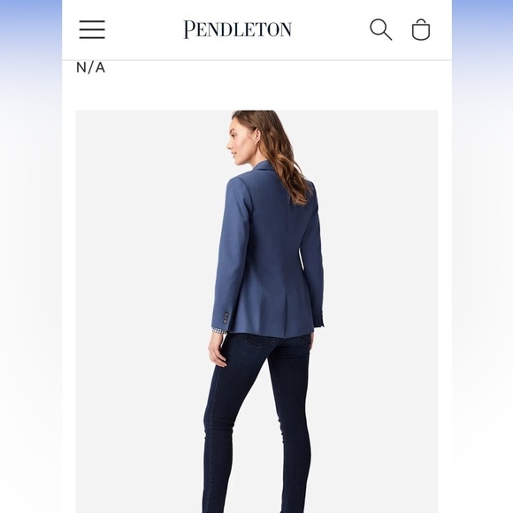Pendleton Women's  Blazer 100% VIRGIN WOOL - Picture 2 of 14